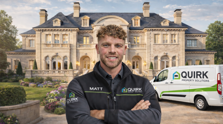 picture of matthew quirk the owner of quirk property solutions ltd 